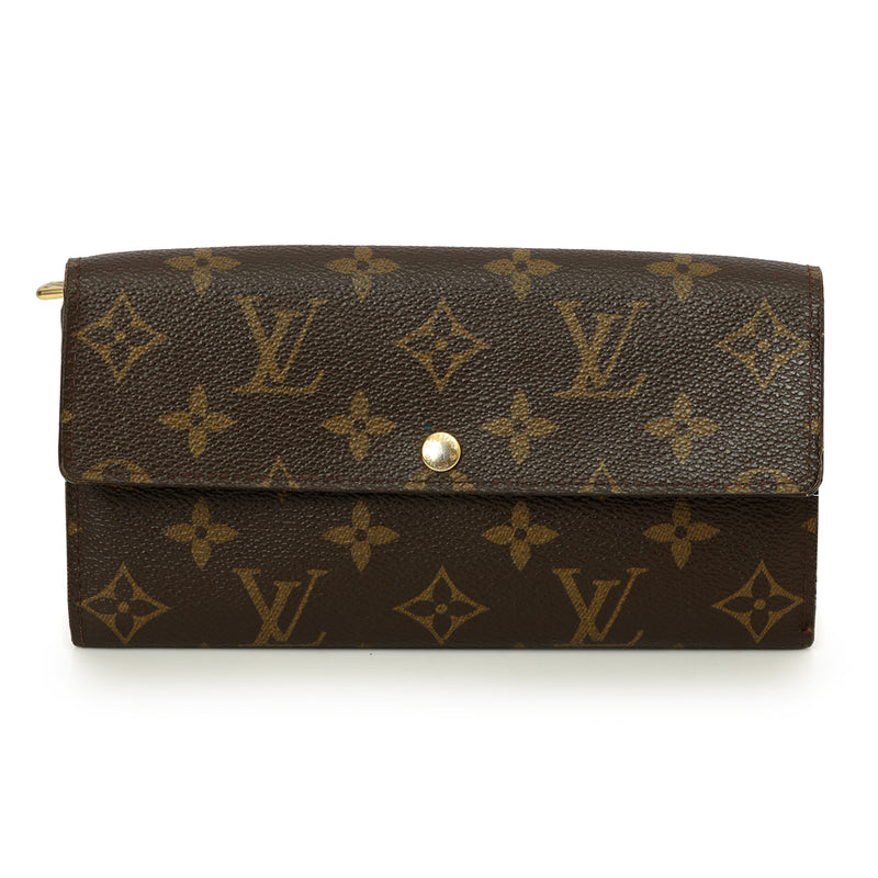 Pre loved Louis Vuitton Monogram Continental Wallet One Size