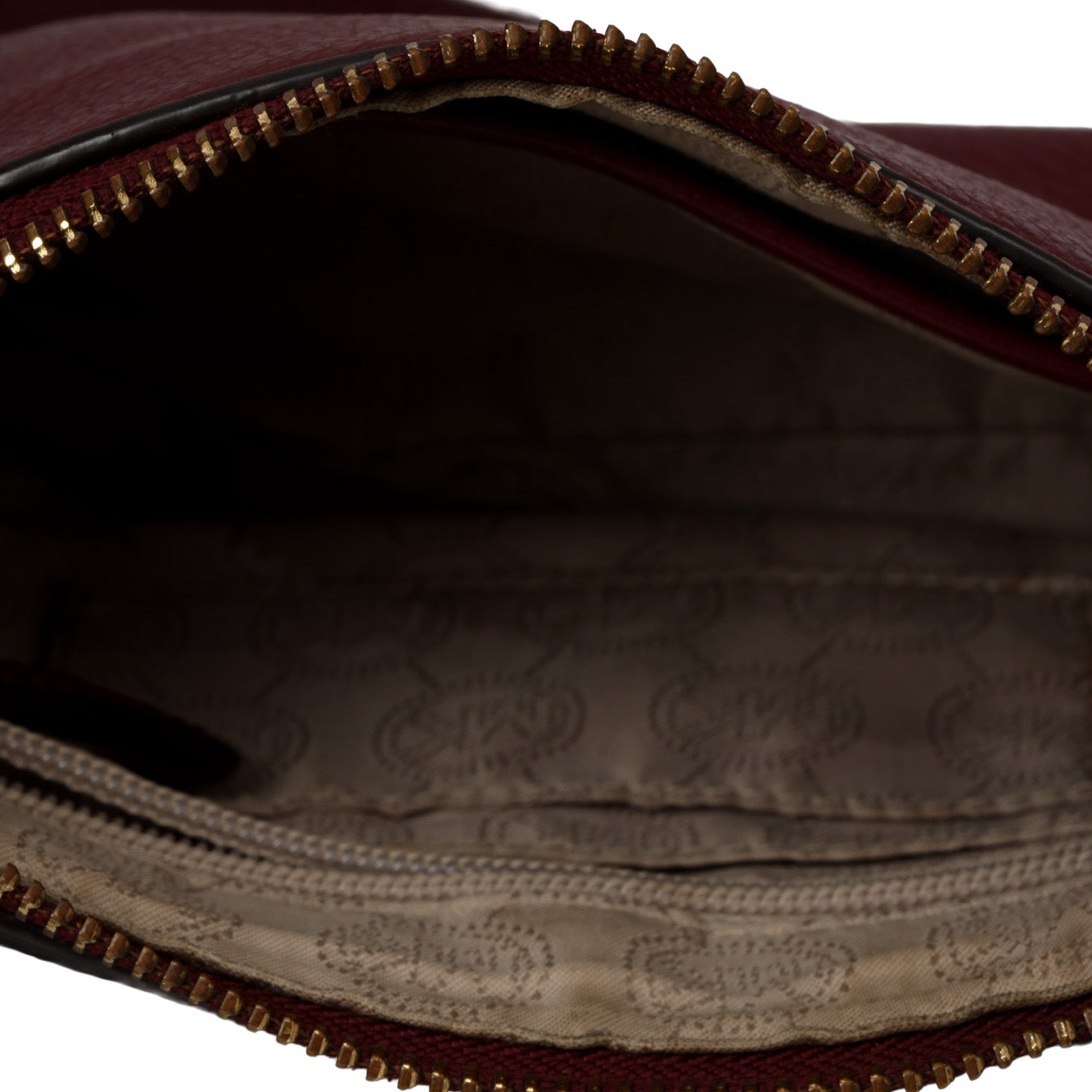 Wine Leather Crossbody Bag