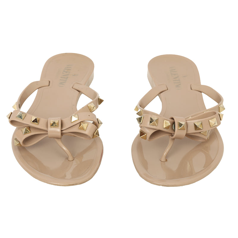 Rockstud Rubber Slipper Size: 39