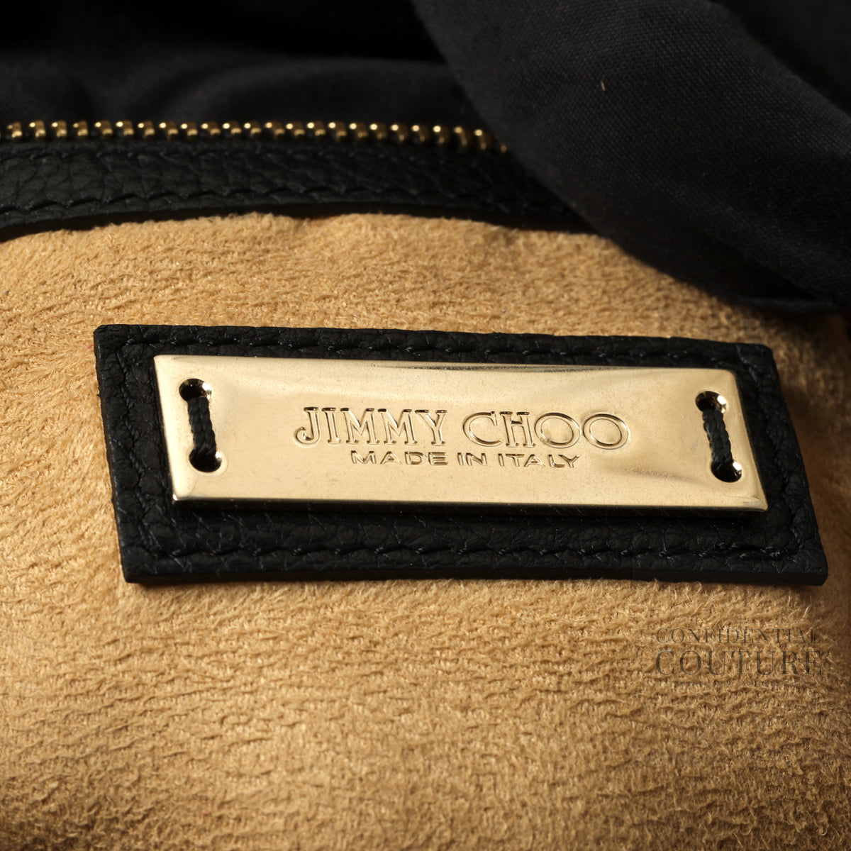 Black Leather Rosalie Satchel Bag