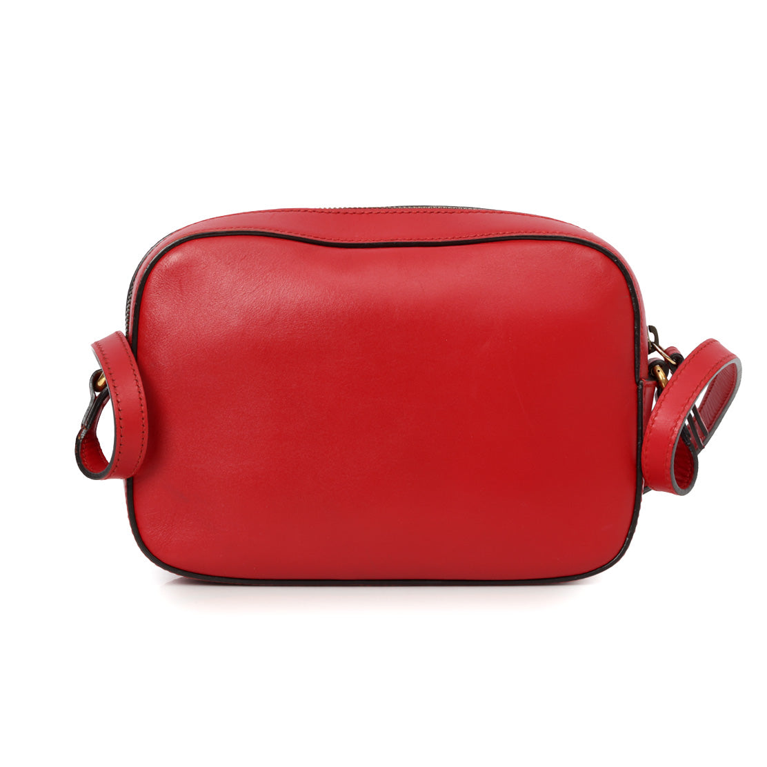 Red Webby Bee Crossbody Bag