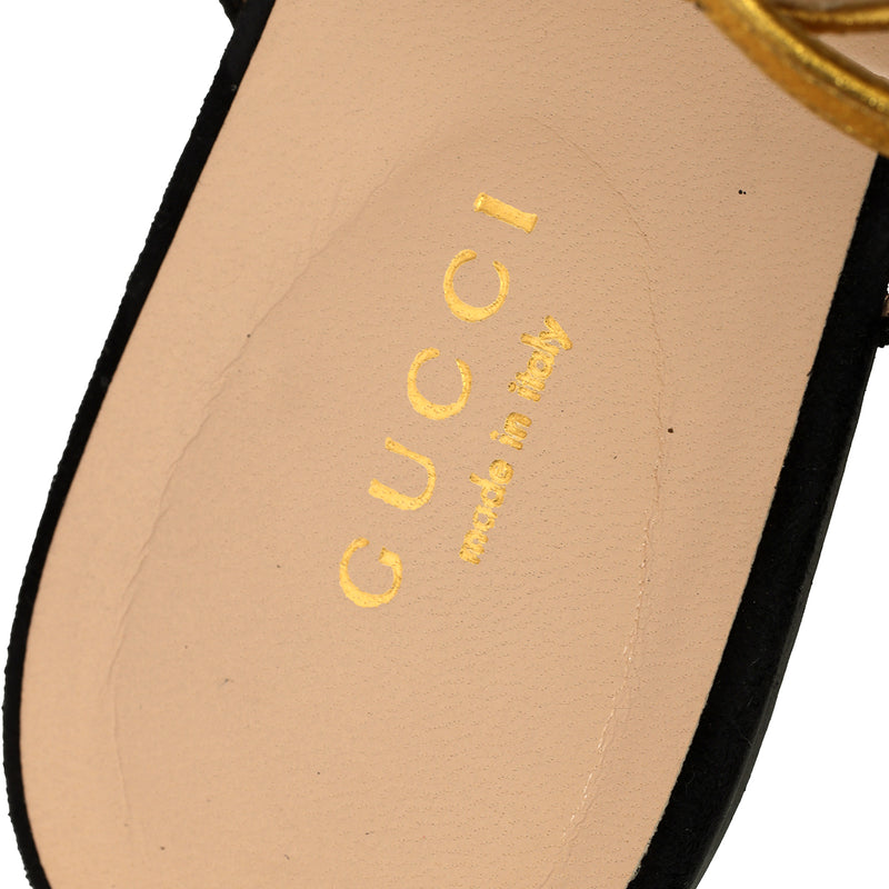 Moody Bow Thong Sandals Size: 38.5