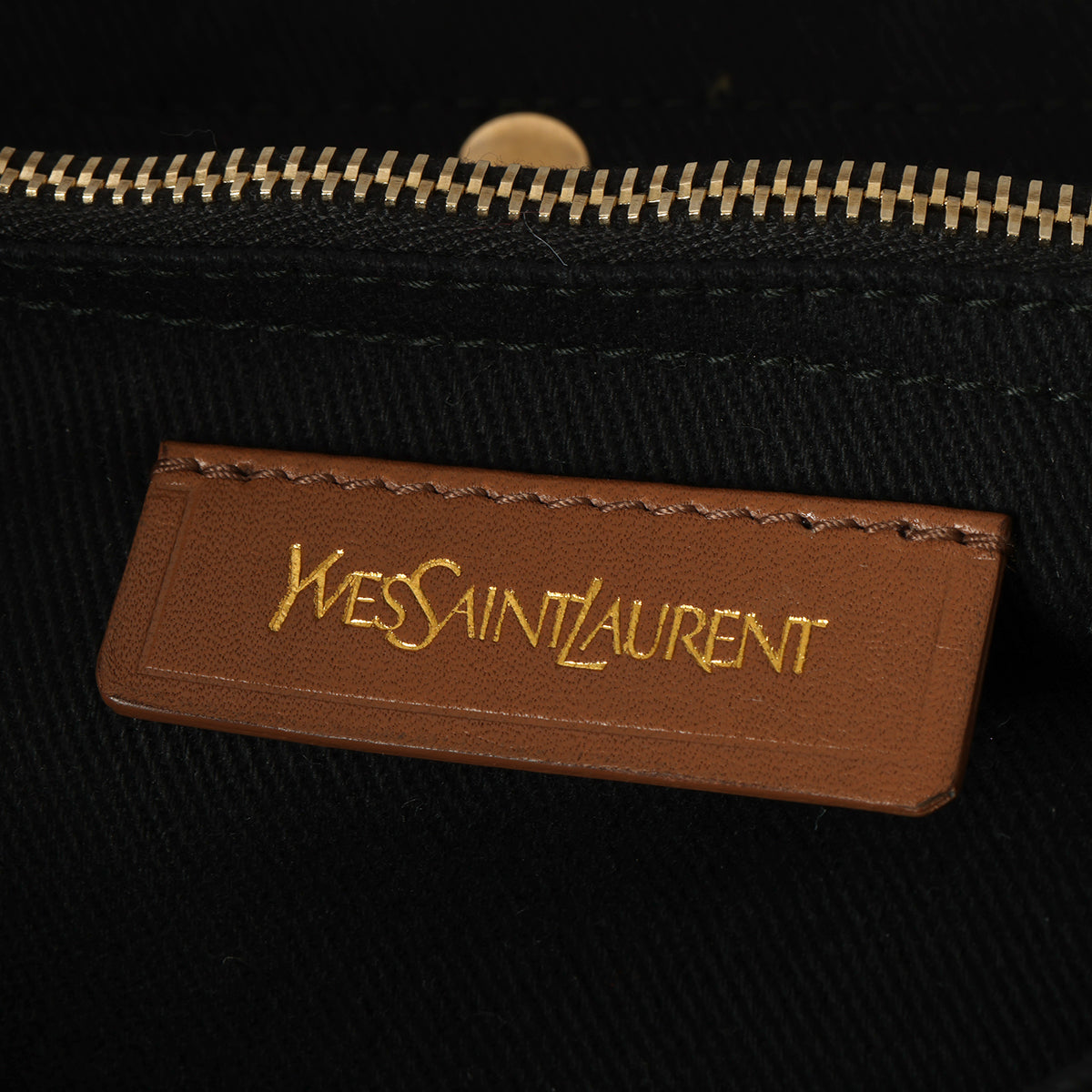 Brown/Purple/Black Tricolor Leather Medium Muse Two Bag