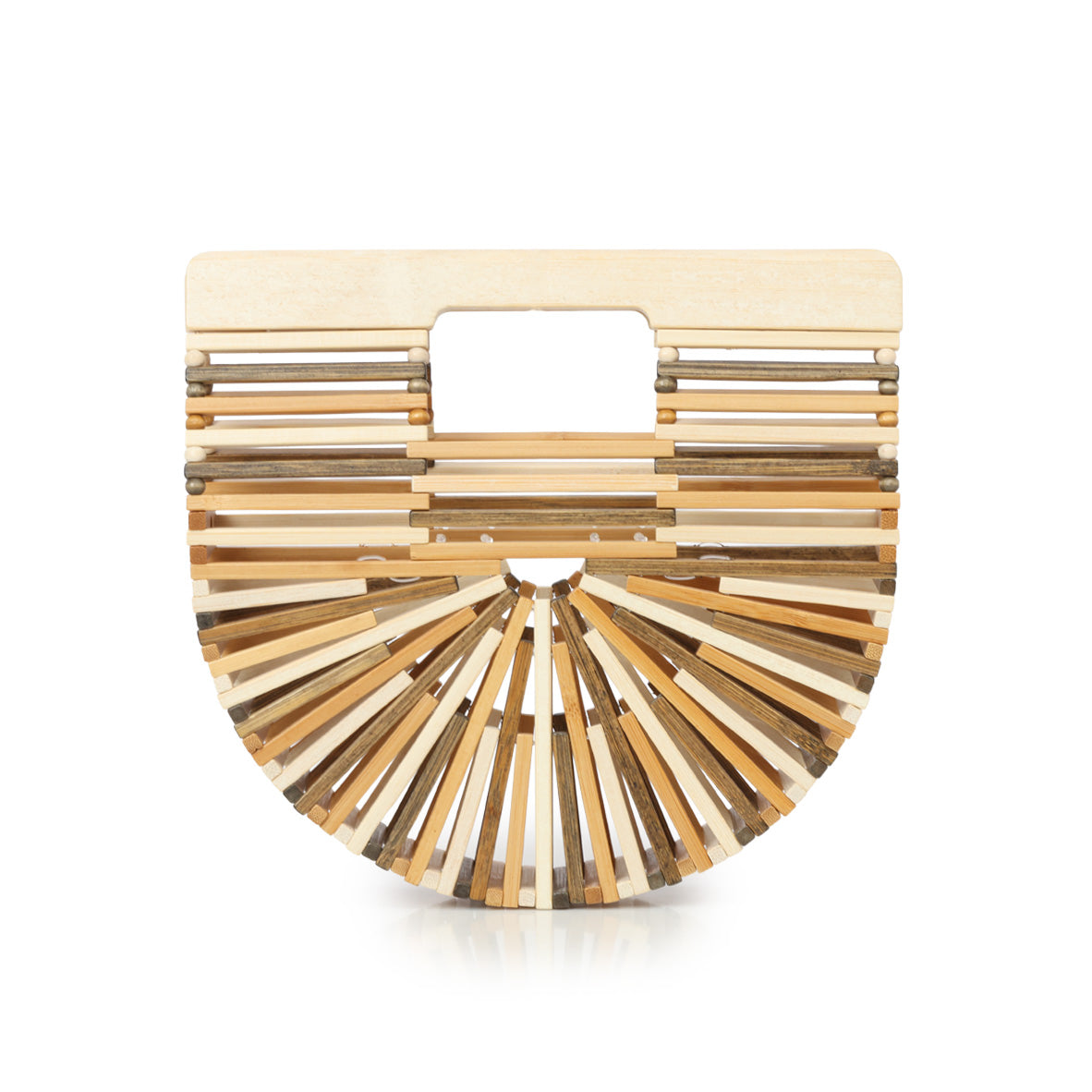 Arc Bamboo Small Top Handle Bag