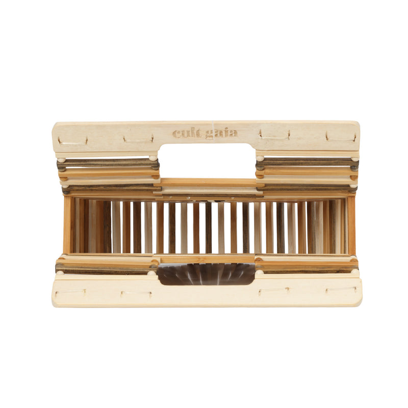 Arc Bamboo Small Top Handle Bag
