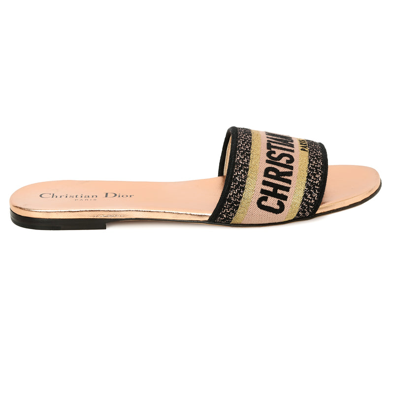 Pre-loved Christian Dior Dway Slides Size: 38.5