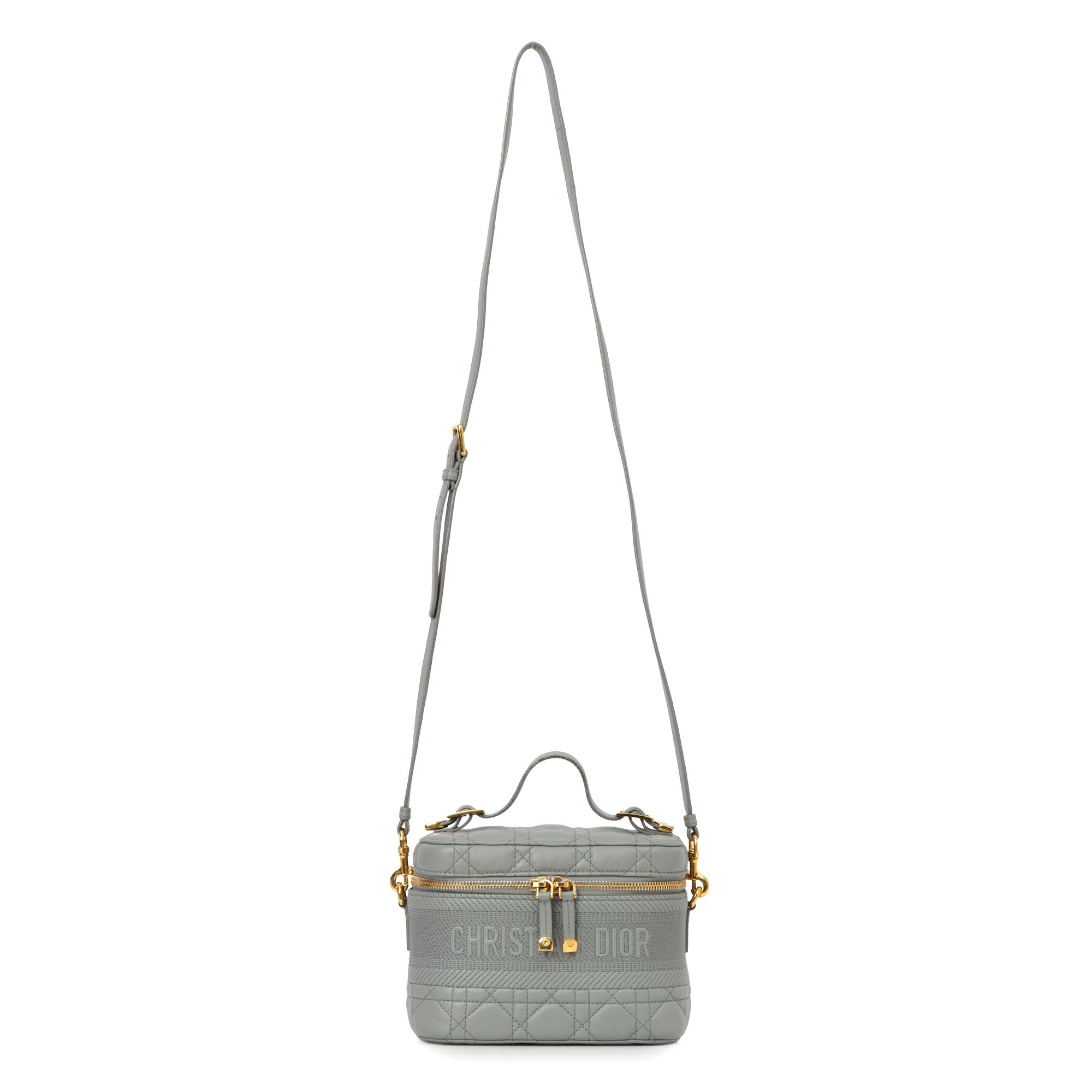 Grey Small Travel Vanity Case