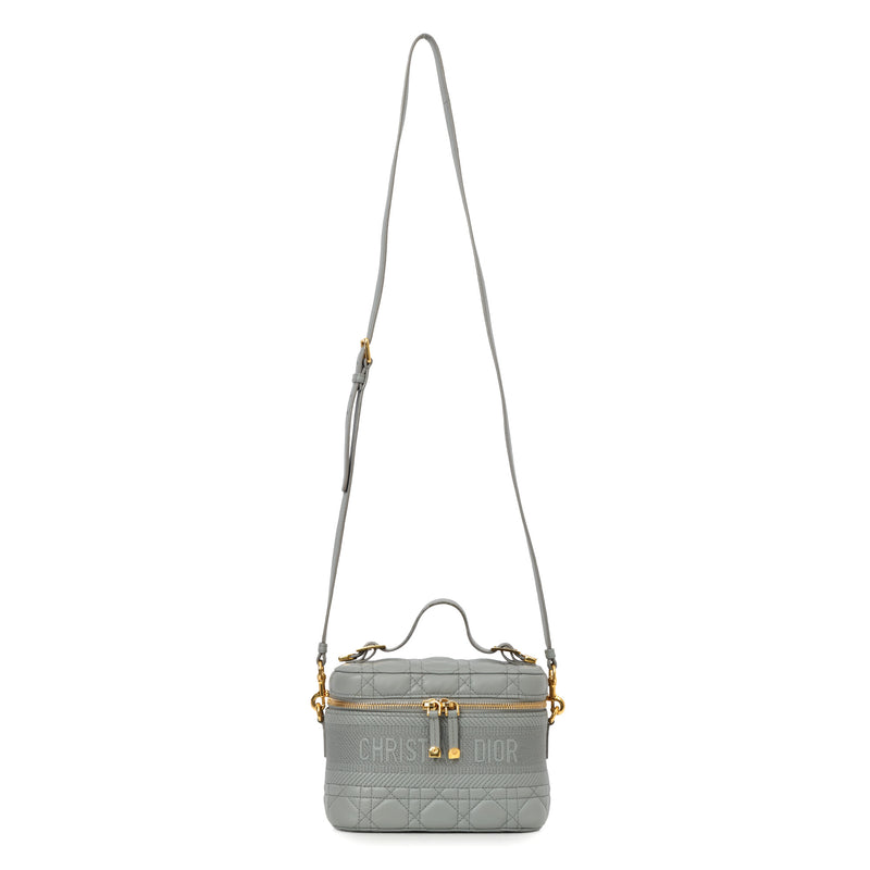 Grey Small Travel Vanity Case