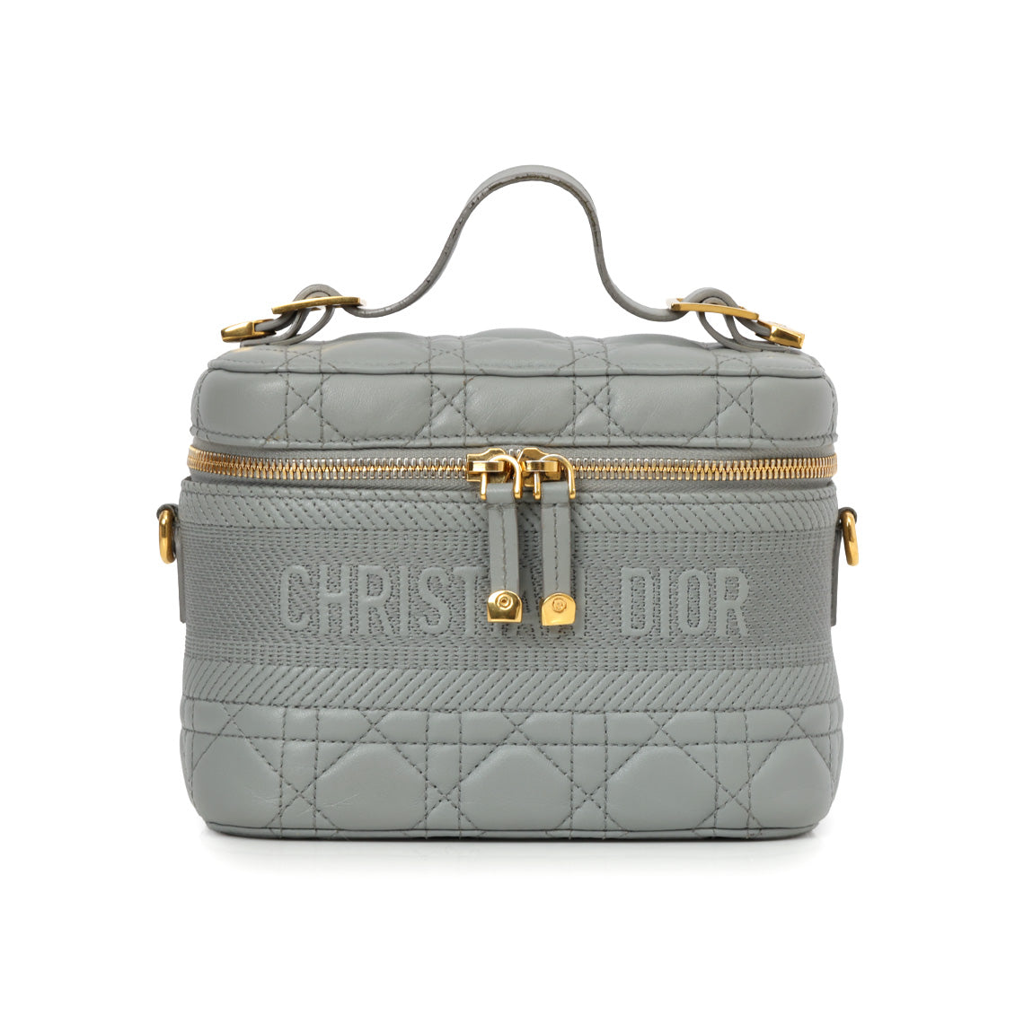 Grey Small Travel Vanity Case