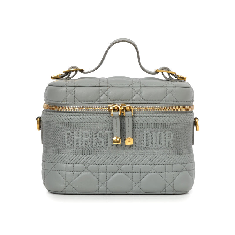 Grey Small Travel Vanity Case