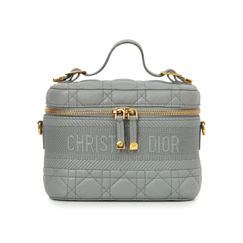 Grey Small Travel Vanity Case