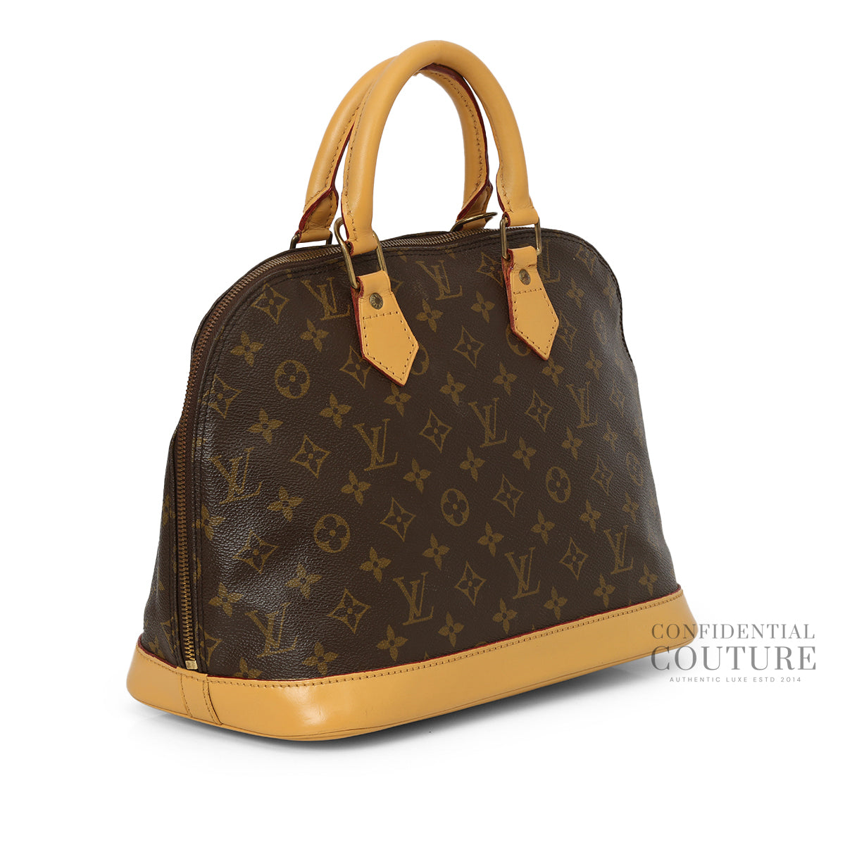 Monogram Canvas Alma MM Bag