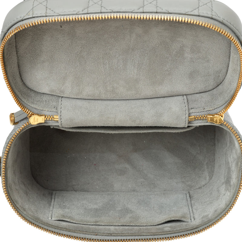 Grey Small Travel Vanity Case