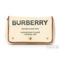Small Horseferry Print Cotton Canvas Crossbody Bag