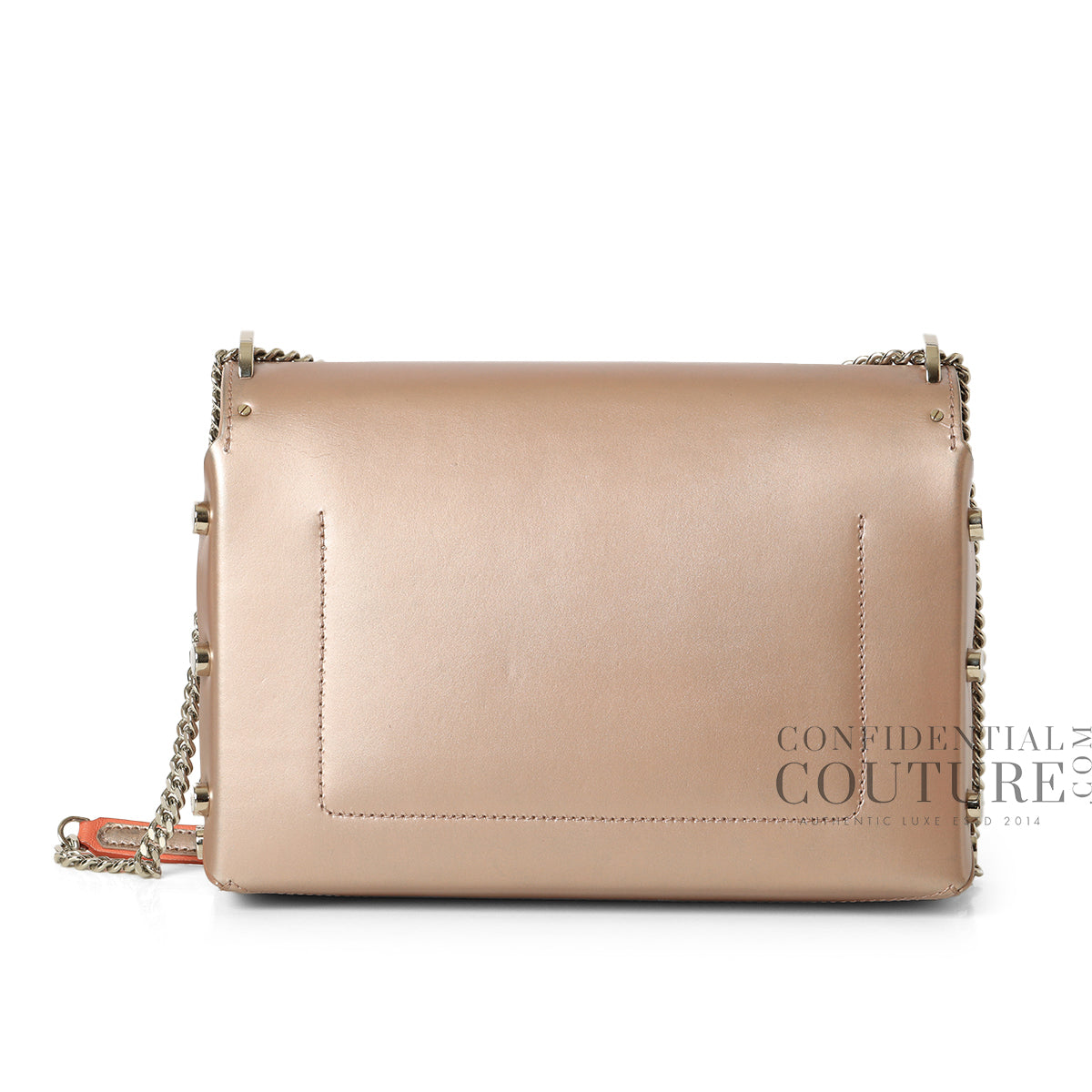 Metallic Rose Medium Lockett Bag