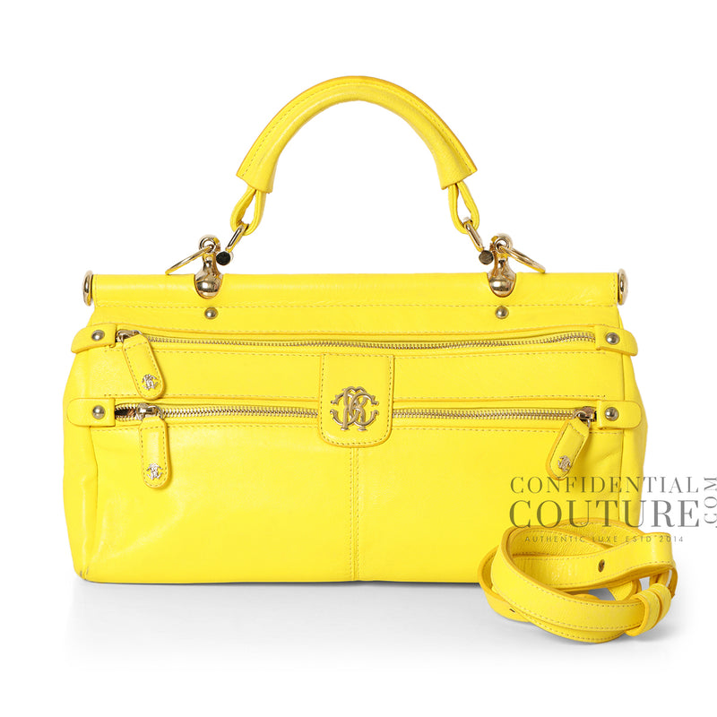 Cavalli Yellow Diva Bag