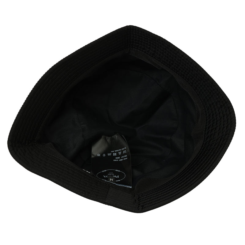 Black Re-Nylon Bucket Hat Size: M