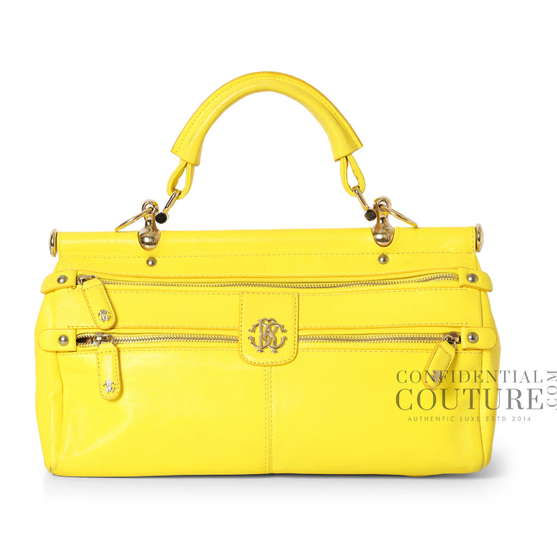 Cavalli Yellow Diva Bag