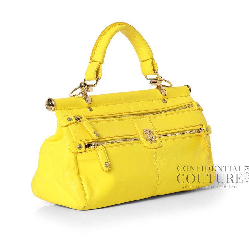 Cavalli Yellow Diva Bag