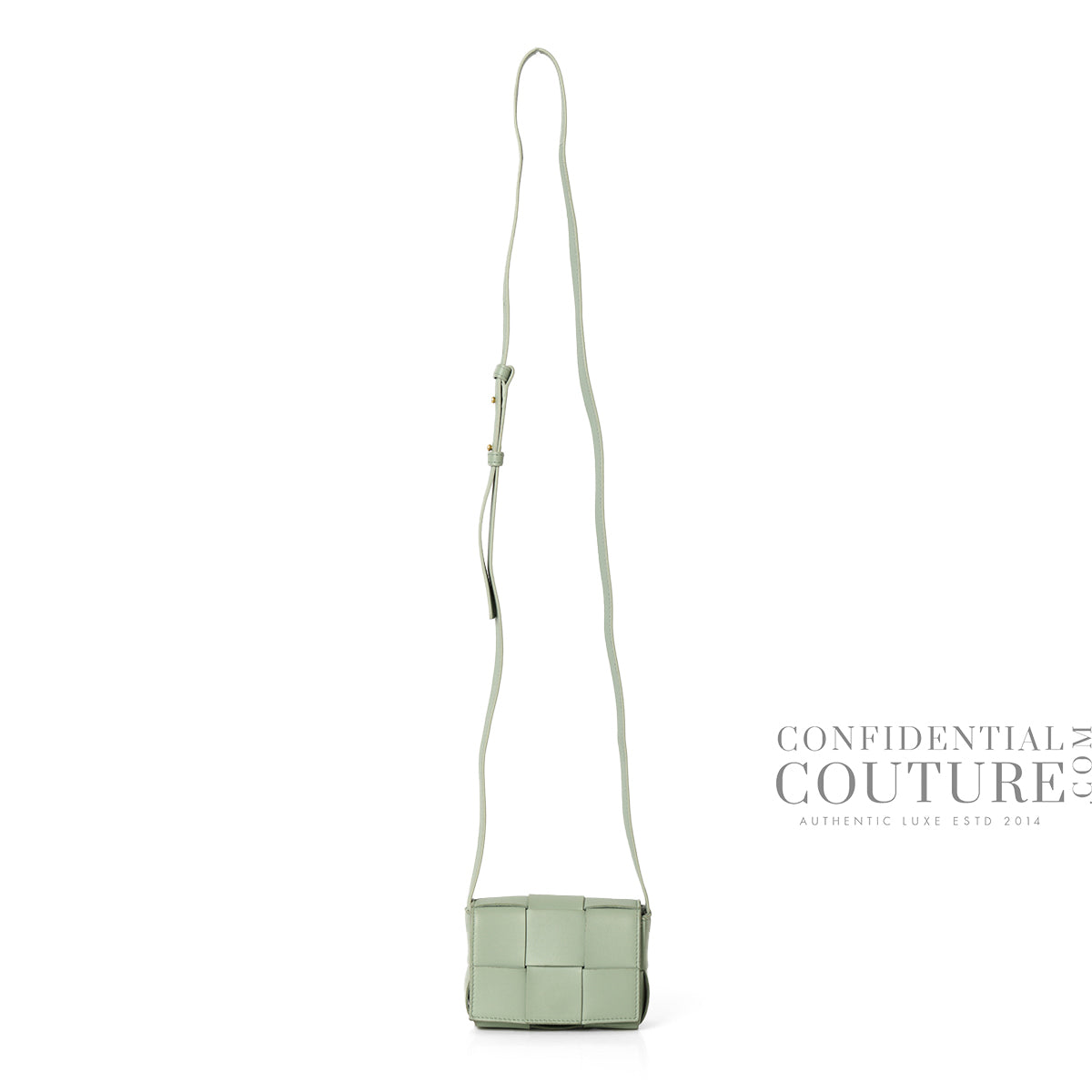 Dusty Green Candy Cassette Crossbody Bag