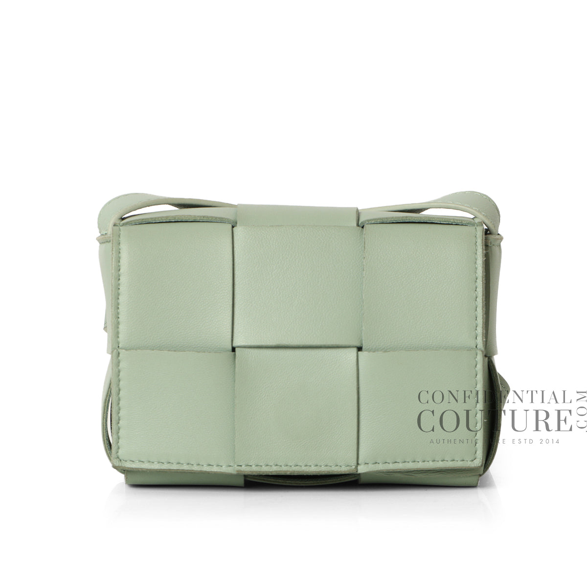 Dusty Green Candy Cassette Crossbody Bag