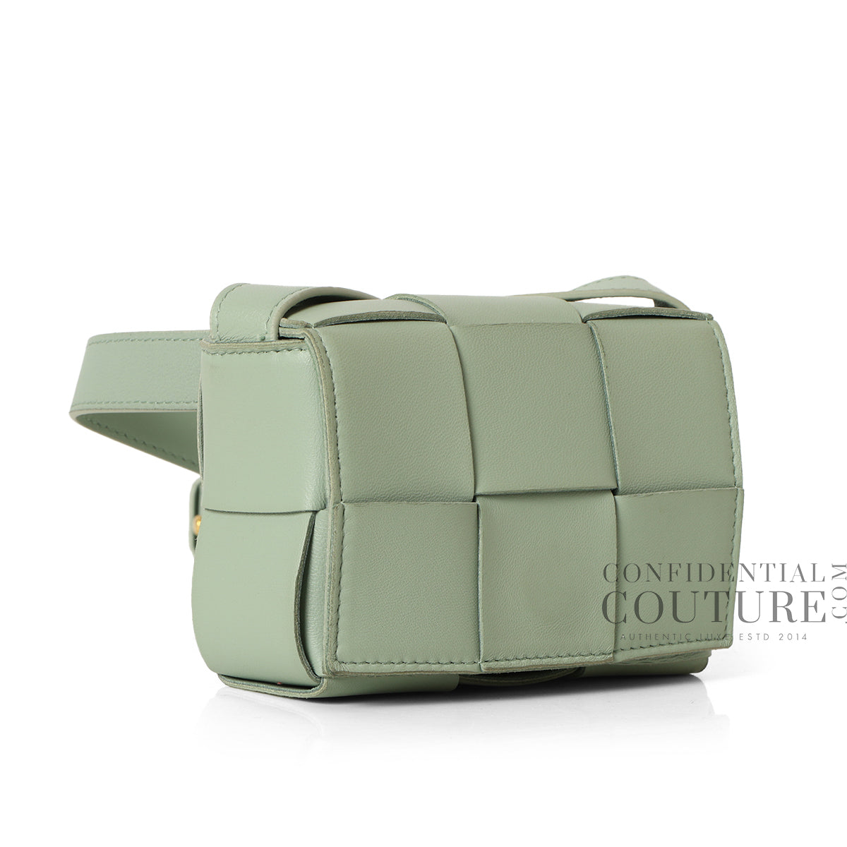 Dusty Green Candy Cassette Crossbody Bag