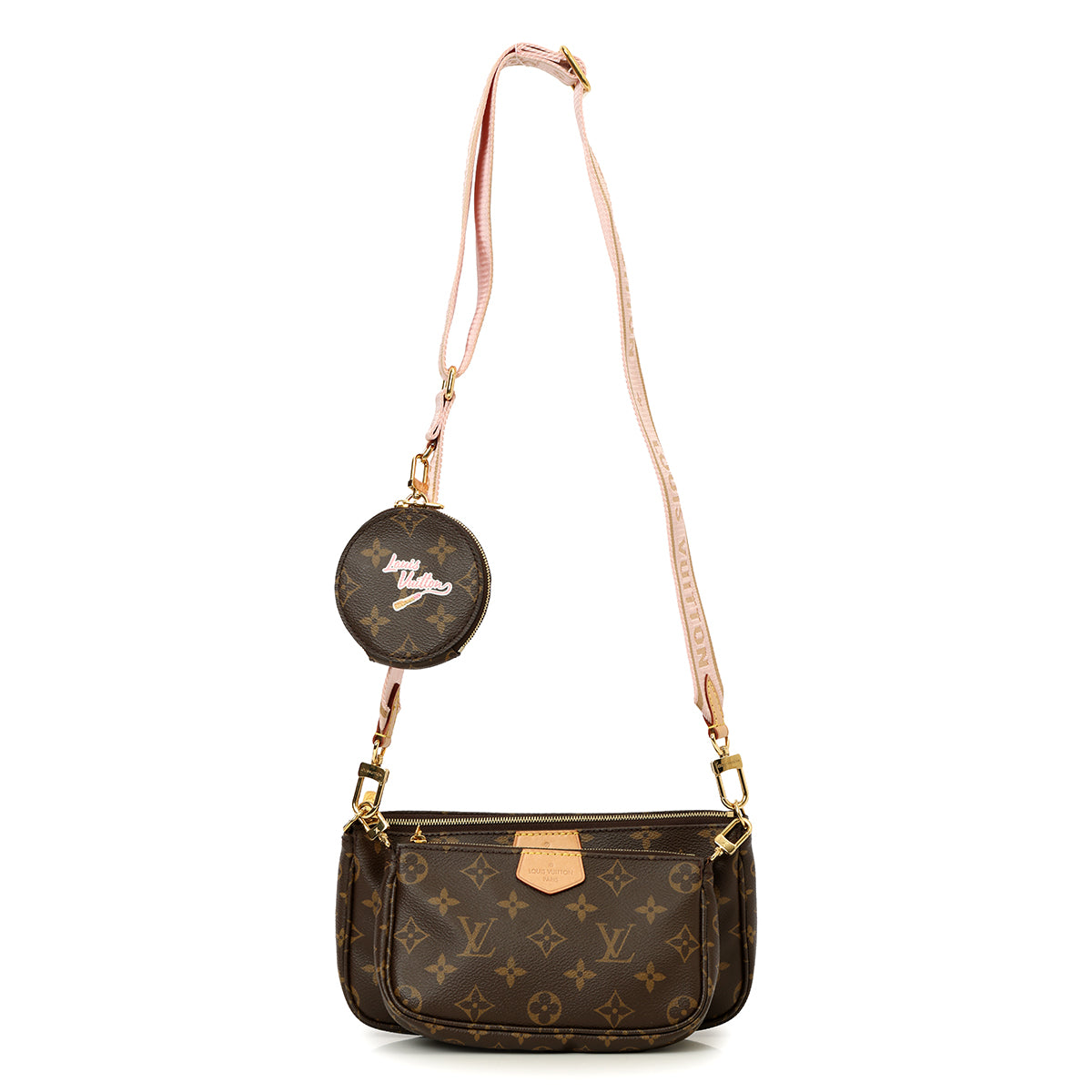 Louis Vuitton Multi Pochette Accessoires Crossbody Bag One Size
