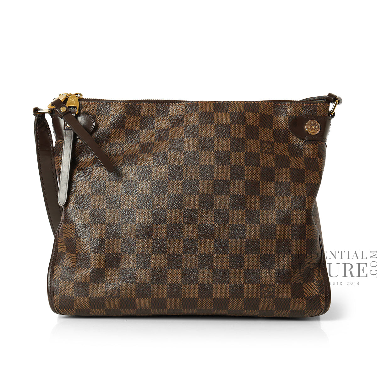 Damier Ebene Canvas Duomo Crossbody Bag