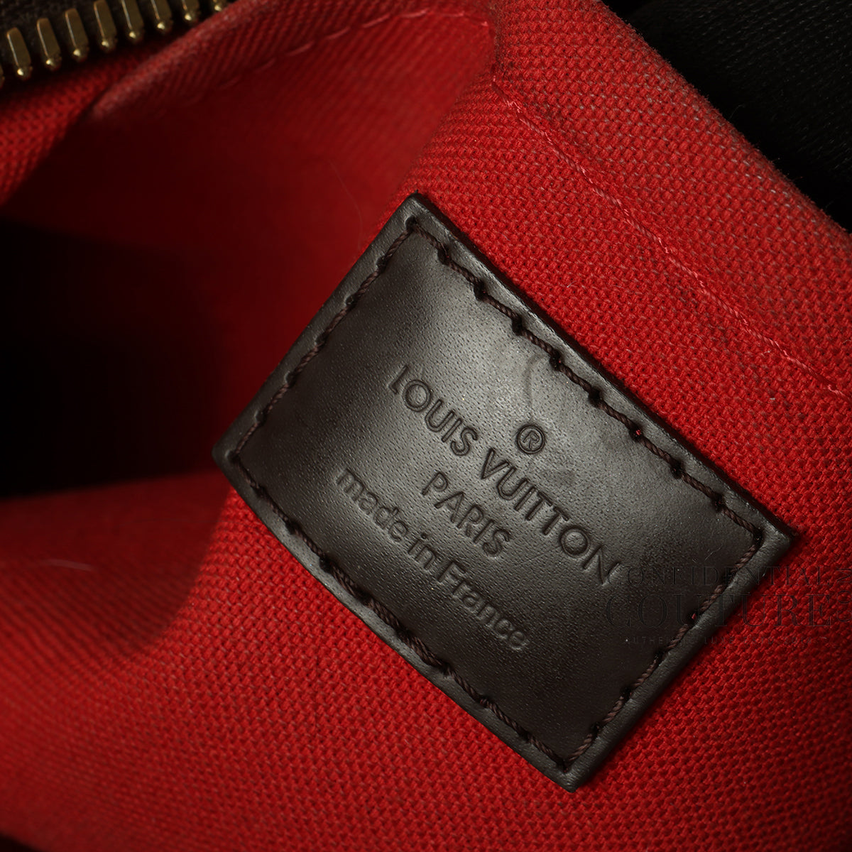 Damier Ebene Canvas Duomo Crossbody Bag