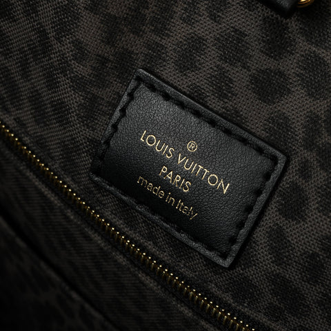 Limited Edition Creme Wild at Heart Monogram Canvas Onthego GM Bag