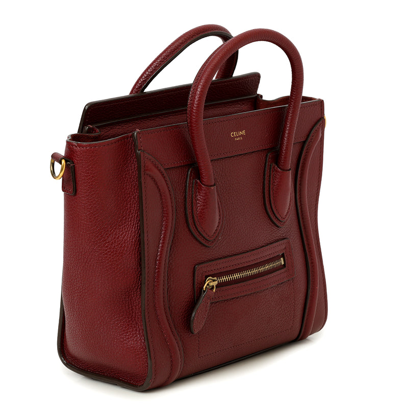 Pre loved celine nano luggage tote sale