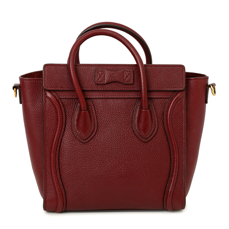 Pre loved celine nano luggage tote price