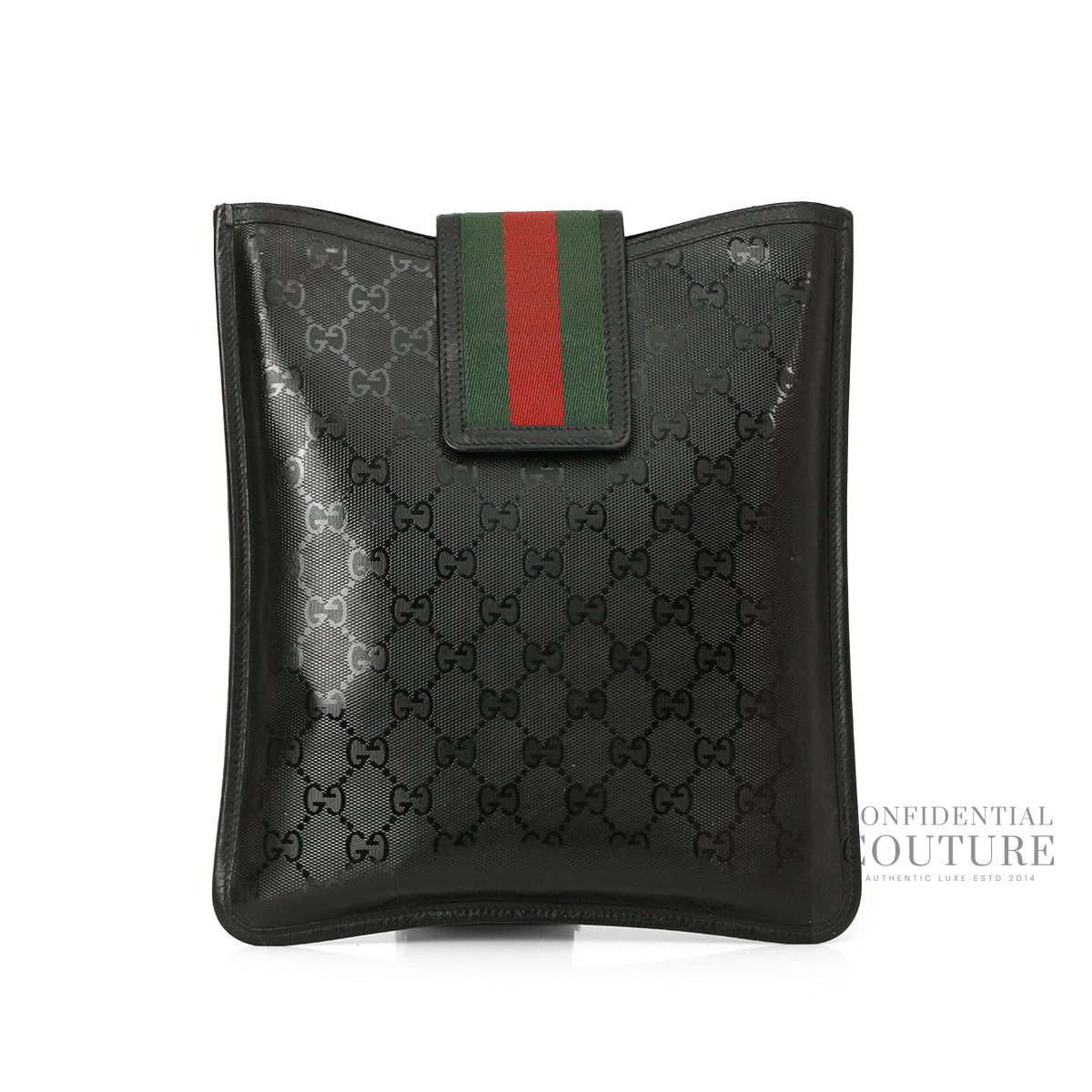 Fiat 500 GG Black Monogram Imprime iPad Case