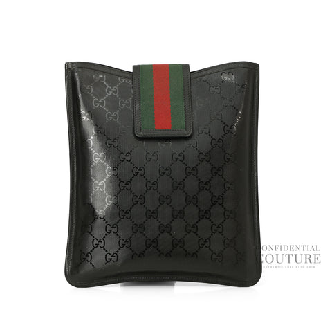 Fiat 500 GG Black Monogram Imprime iPad Case
