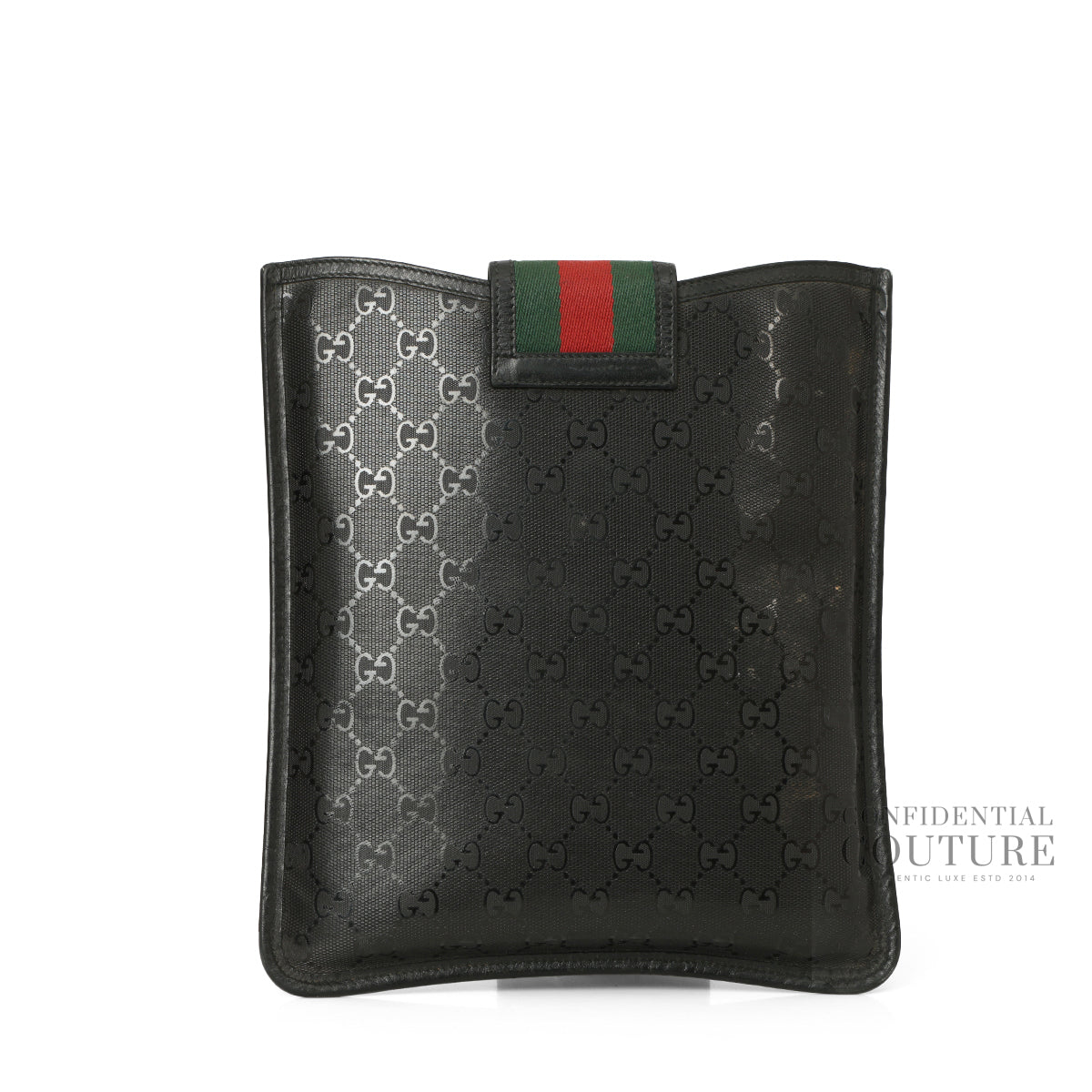 Fiat 500 GG Black Monogram Imprime iPad Case
