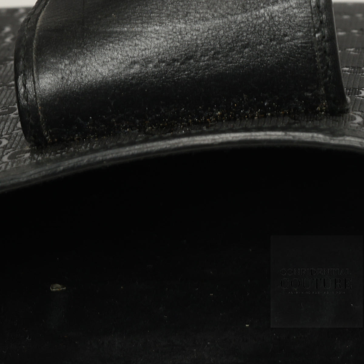 Fiat 500 GG Black Monogram Imprime iPad Case