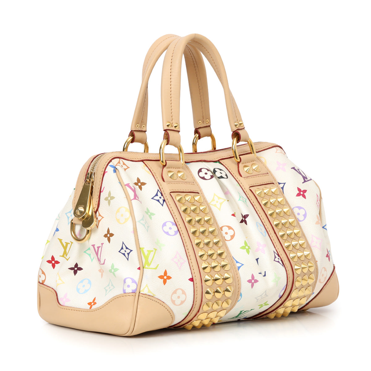 White Monogram Multicolore Courtney MM Bag