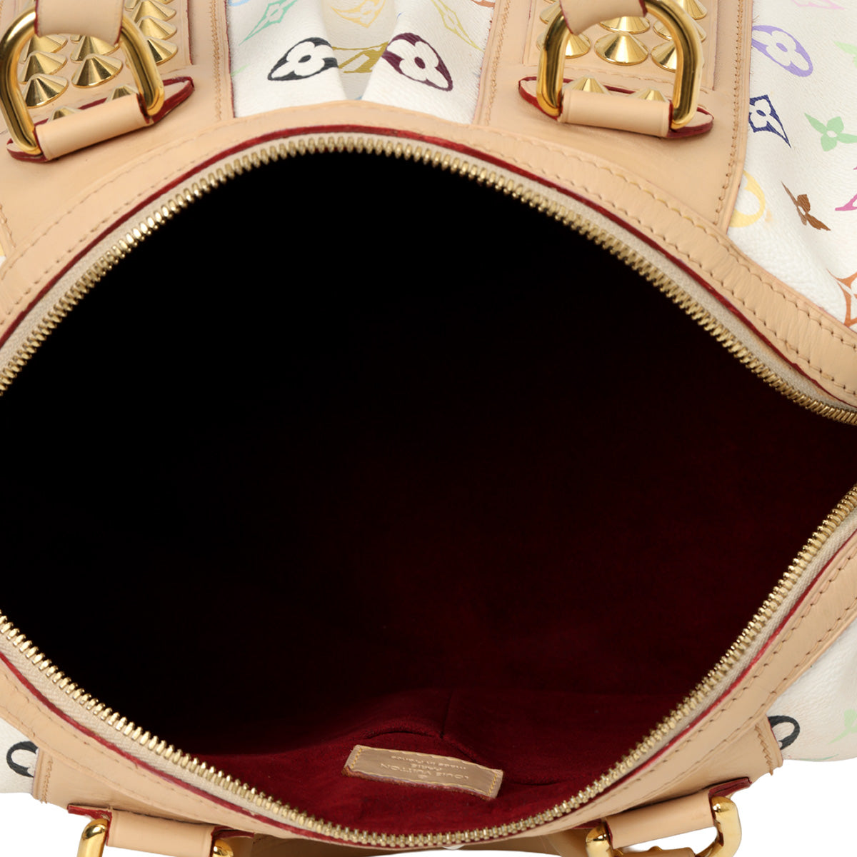 White Monogram Multicolore Courtney MM Bag