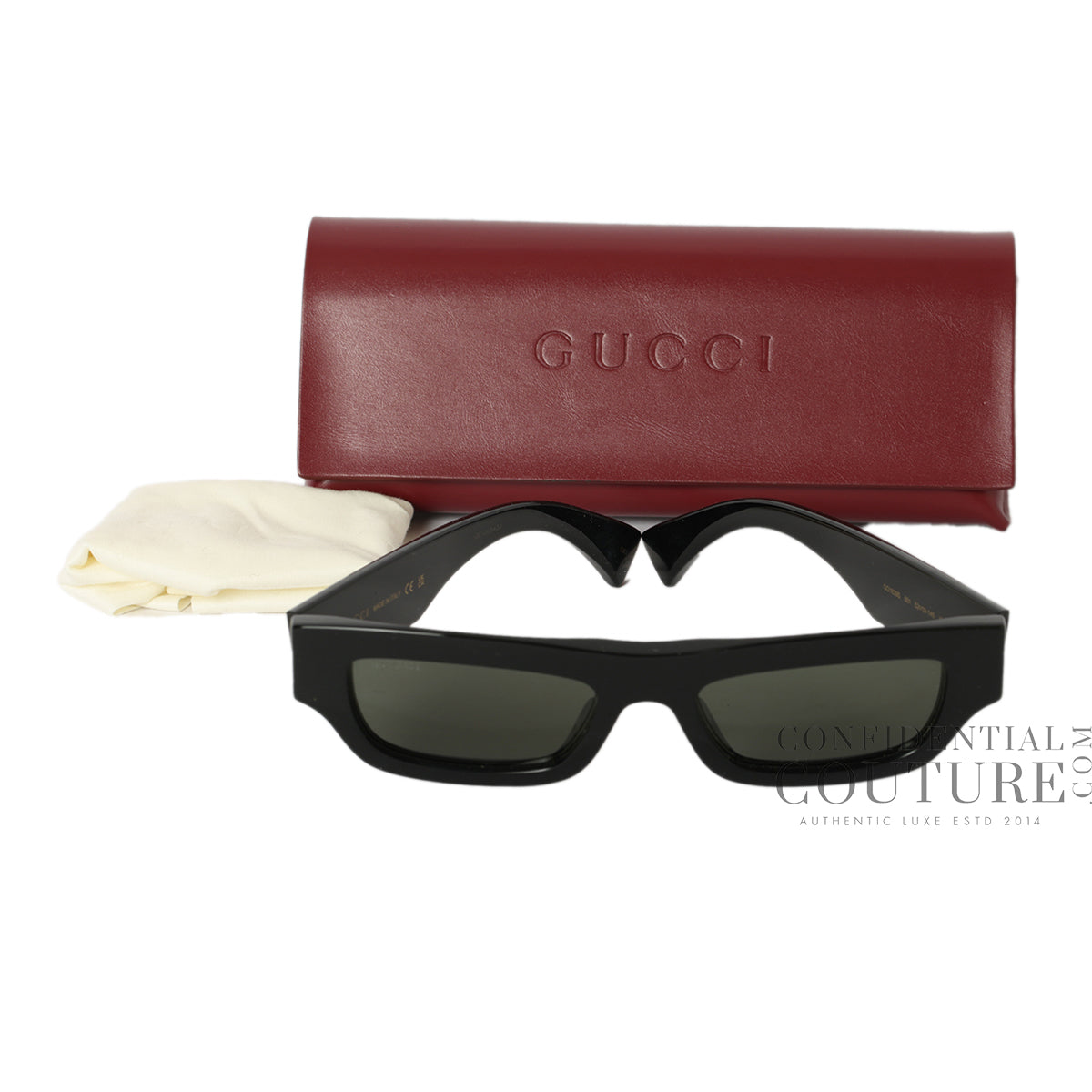 Black Rectangular Frame GG1839S Sunglasses