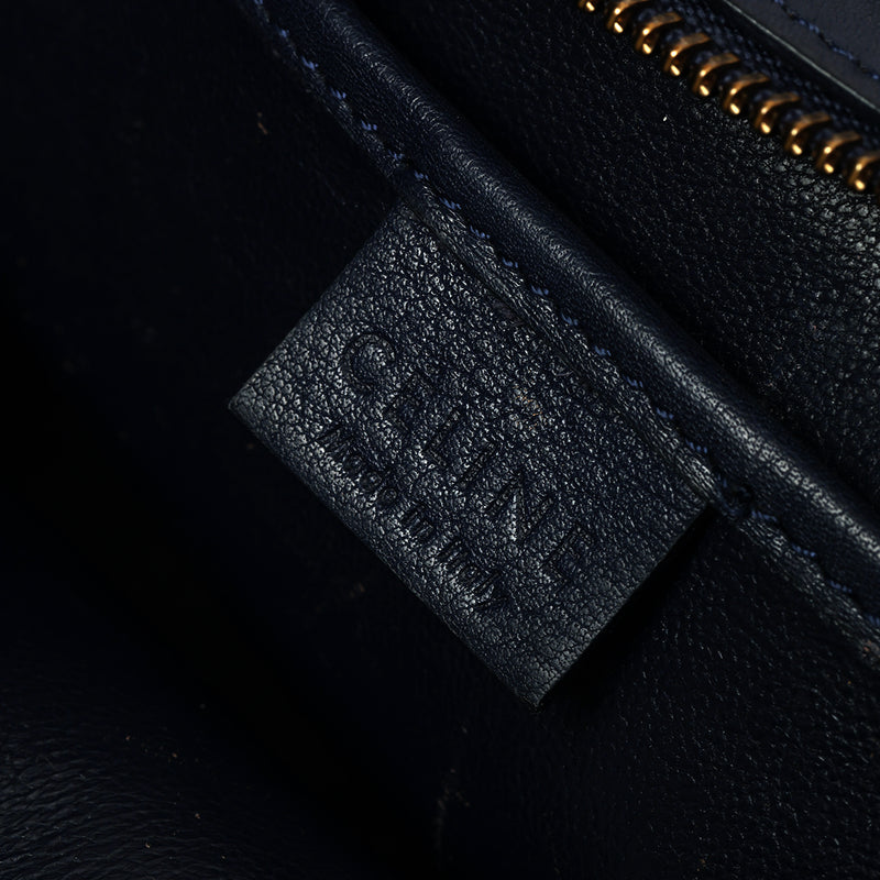 Pre loved celine nano luggage tote in smooth calfskin price