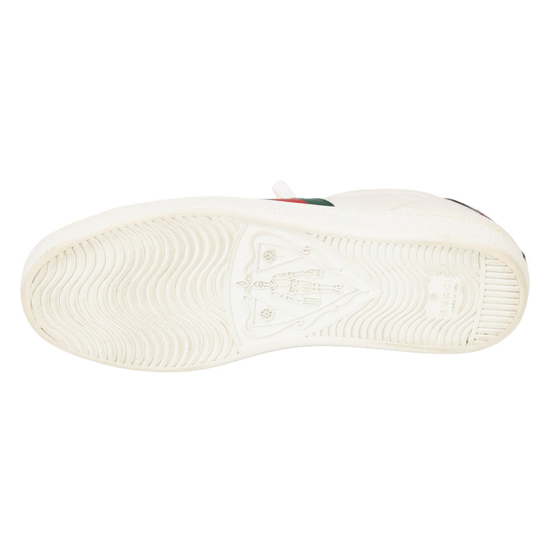 Pre owned gucci ace white sneakers 39 price