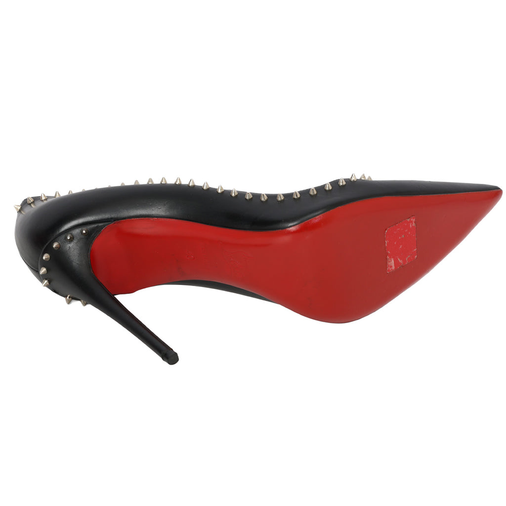 Shop Preloved Christian Louboutin Anjalina Leather Heels 40 – 100