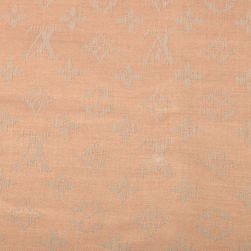 Baby Pink Monogram Classic Shawl