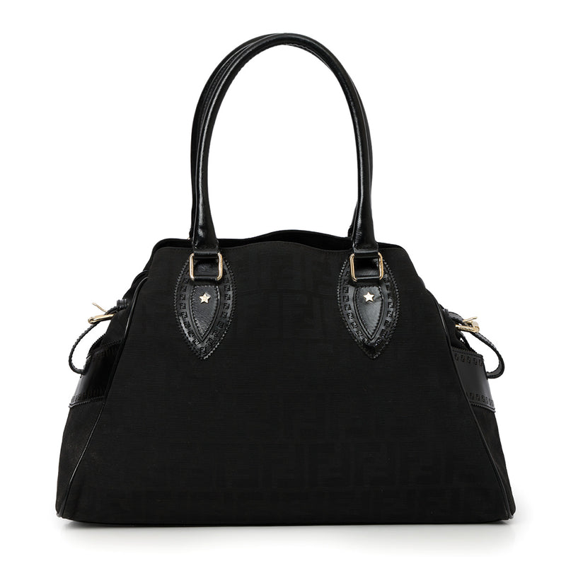 Pre loved fendi black tote bag price