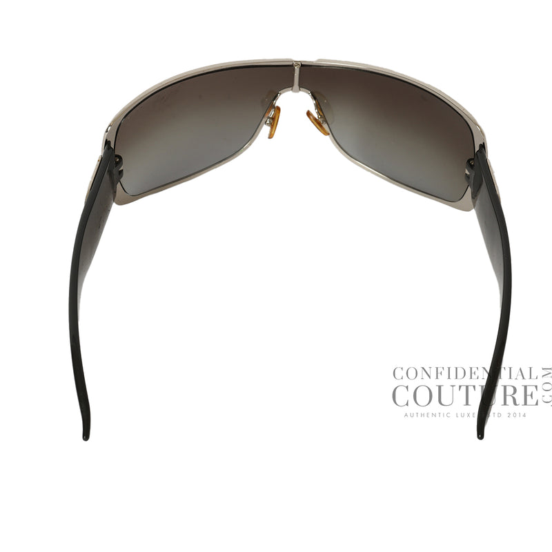 Pre-loved Christian Dior Indinight 2 Black Sunglasses