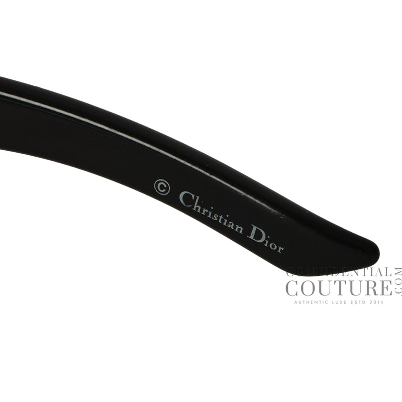 Women pre loved Christian Dior Indinight 2 Black Sunglasses