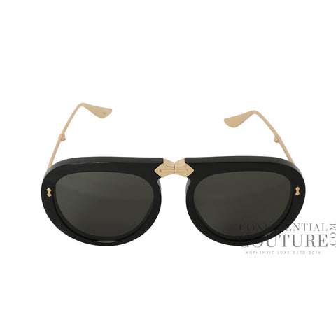 GG0306S Black Foldable Sunglasses