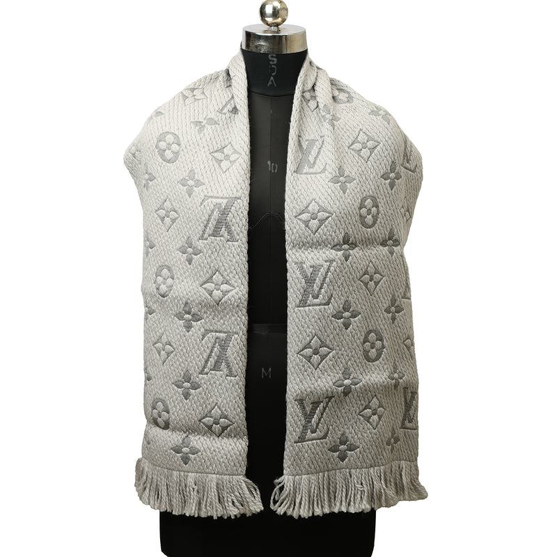 Verone Wool/Silk Logomania Scarf One Size