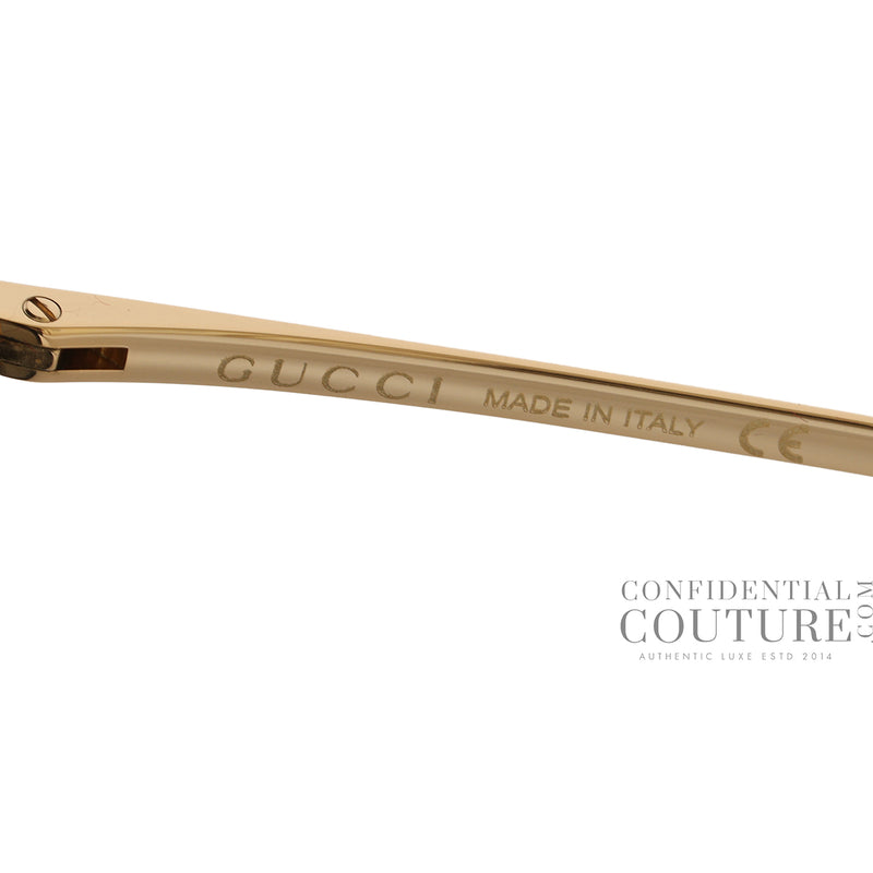 Women Gucci GG0306S Black Foldable Sunglasses