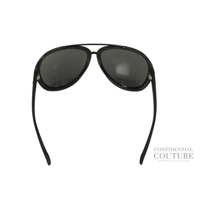 Black D&G 8092 Aviator Sunglasses
